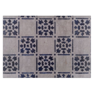 Planche À Découper Delft Tile Blue Antique Art Motif