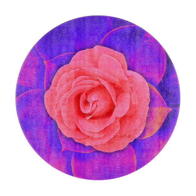 Planche À Découper Délice de Rose (Devant)
