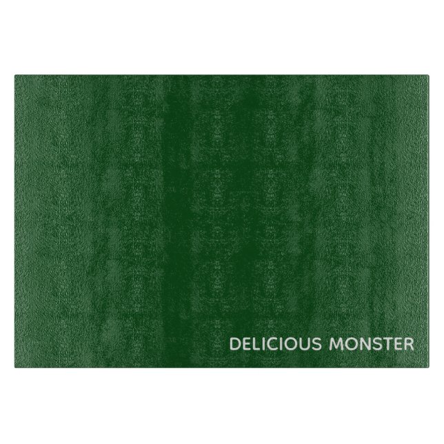 Planche À Découper Delicious Monster green color name (Devant)