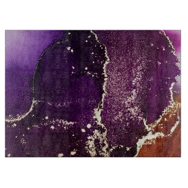 Planche à découper d'encre d'alcool liquide (Devant)