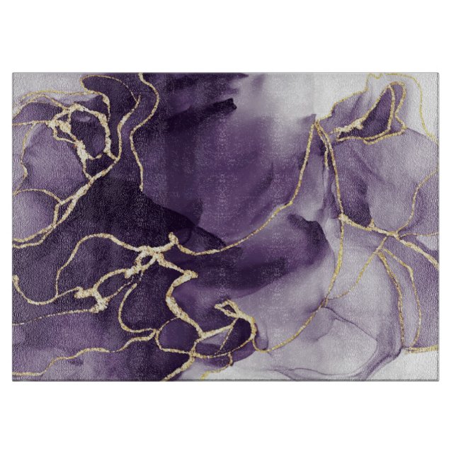 Planche à découper d'encre d'alcool liquide (Devant)