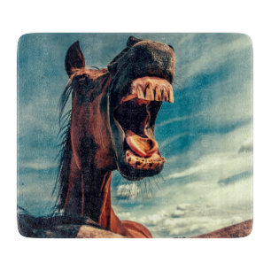 Planche À Découper Dents de bouche du cheval Proximité animal de Chev