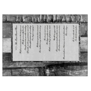 Planche À Découper Dernier endroit calme