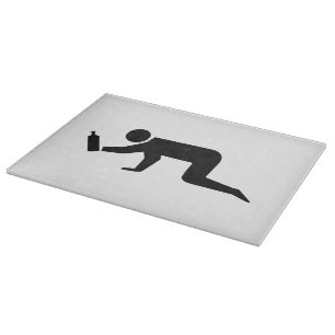 Planche À Découper Des gens ivres