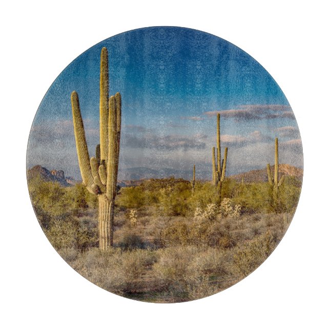 Planche À Découper Deserts | Superstition Mountains, Arizona (Devant)