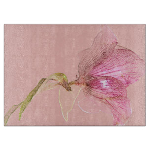 Planche À Découper Design de fleurs élégant