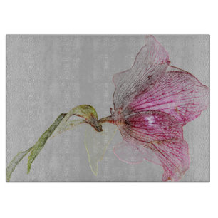 Planche À Découper Design de fleurs élégant