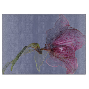 Planche À Découper Design de fleurs élégant