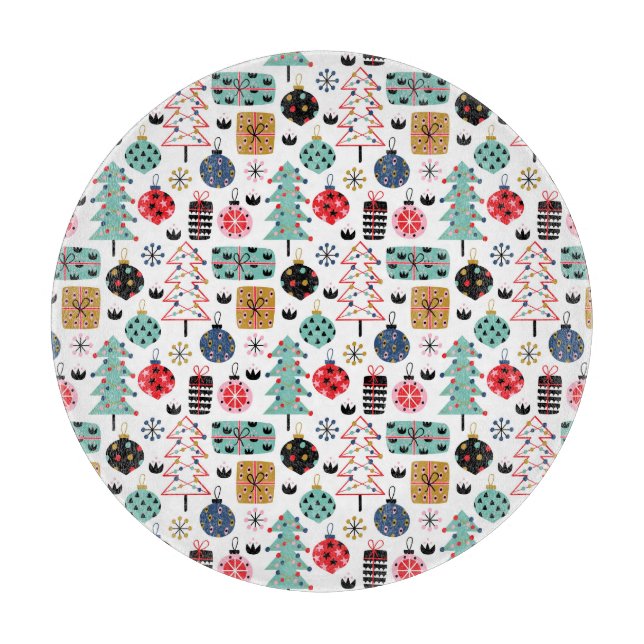 Planche À Découper Design de Noël (Devant)