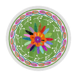 Planche À Découper Design Otomi moderne