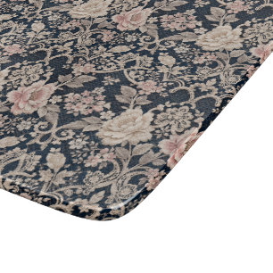 Planche À Découper Dessin de dentelle florale sophistiqué et complexe