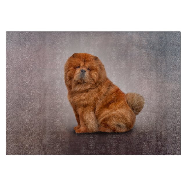 Planche À Découper Dessin de la boucherie de chien (Devant)