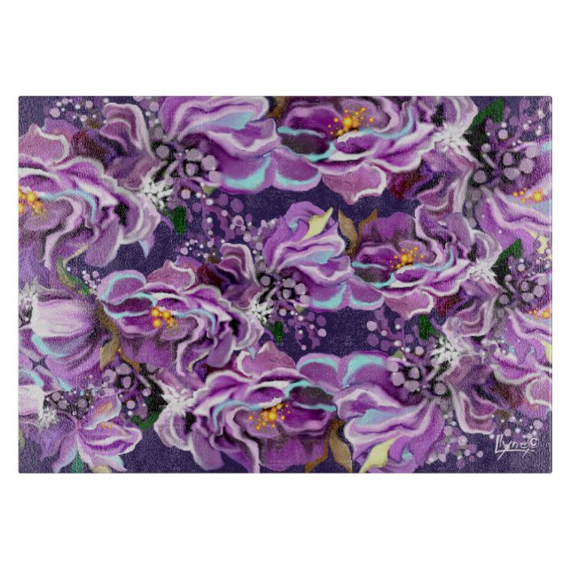 Planche À Découper Détail de l'âme violet (Devant)