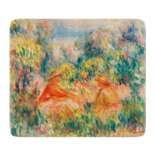 Planche À Découper Deux femmes dans un paysage par Pierre Auguste