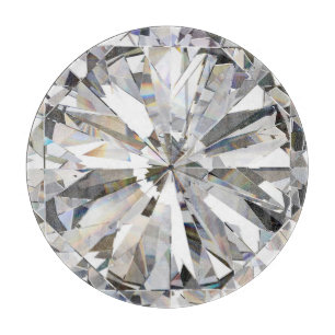 Planche À Découper Diamant réaliste : Agrandissement 3D