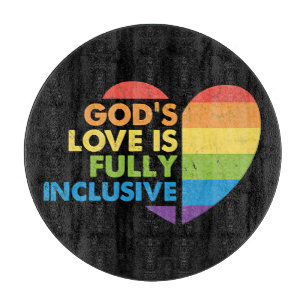 Planche À Découper Dieu Gay Chrétien Lgbt
