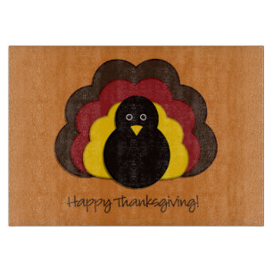 Planche À Découper Dinde de Thanksgiving