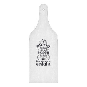 Planche À Découper Dire drôle malpropre d'humour de cuisine de