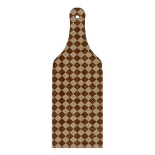 Planche À Découper Divine Motifs de diamant_Chocolat Mocha