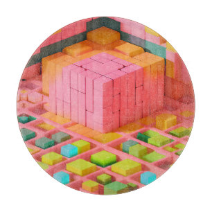 Planche À Découper Douceur aux couleurs vives