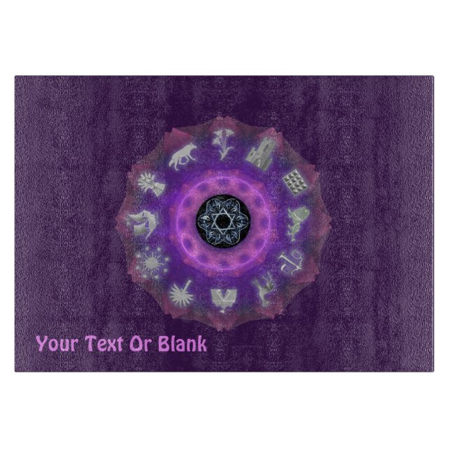 Planche À Découper Douze tribus (Devant)