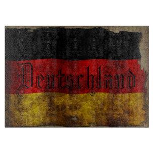 Planche À Découper Drapeau allemand - Vintage...