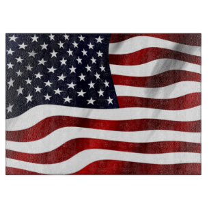 Planche À Découper Drapeau américain