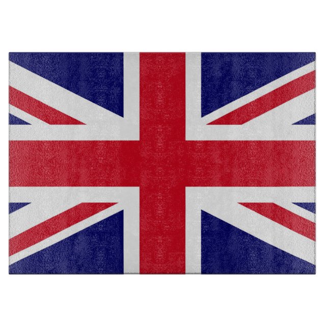 Planche À Découper Drapeau britannique (Devant)
