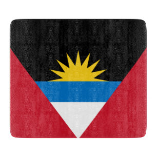 Planche À Découper Drapeau d'Antigua-et-Barbuda