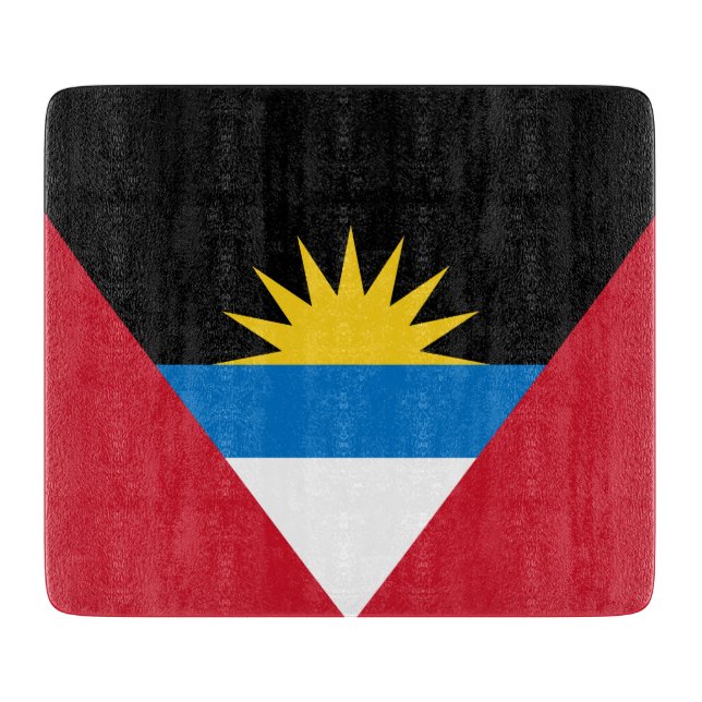 Planche À Découper Drapeau d'Antigua-et-Barbuda (Devant)