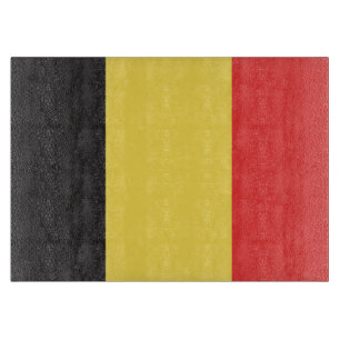 Planche À Découper Drapeau de Belgique