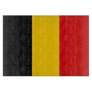 Planche À Découper Drapeau de Belgique