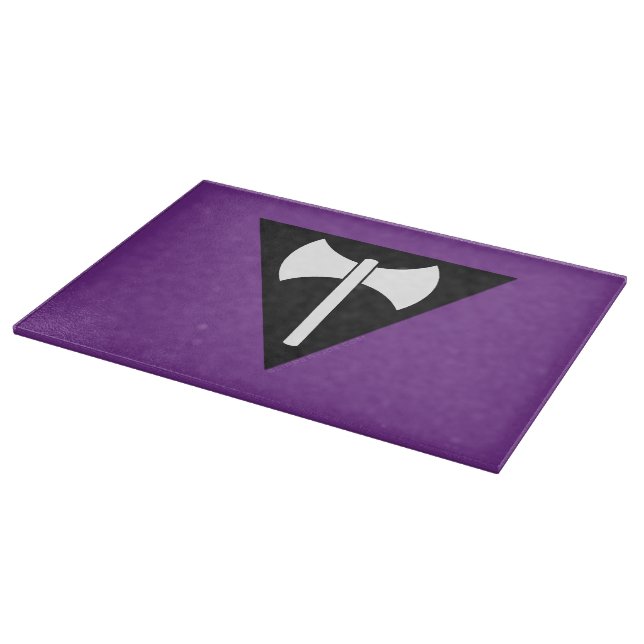 Planche À Découper Drapeau de fierté lesbienne SlipperyJoe puissant s (Coin)