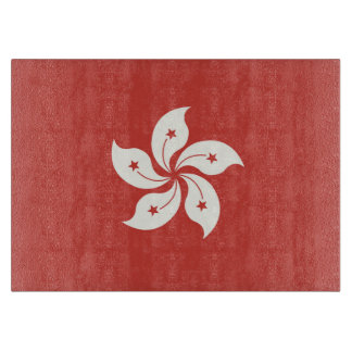 Planche À Découper Drapeau de Hong Kong