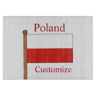 Planche À Découper Drapeau de la Pologne Thunder_Cove