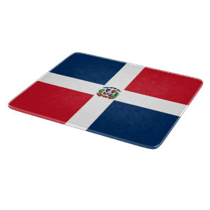 Planche À Découper Drapeau de la République dominicaine