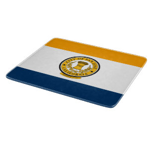 Planche À Découper Drapeau de la ville de San José (Californie)