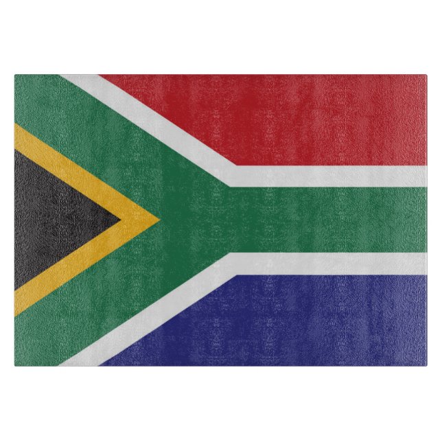 Planche À Découper Drapeau de l'Afrique du Sud (Devant)