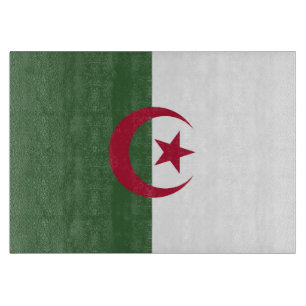Planche À Découper Drapeau de l'Algérie