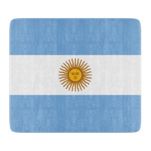 Planche À Découper Drapeau de l'Argentine