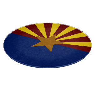 Planche À Découper Drapeau de l'Arizona