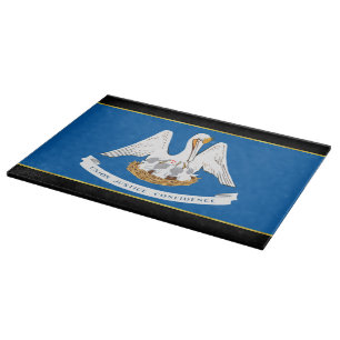 Planche À Découper Drapeau de Louisiane