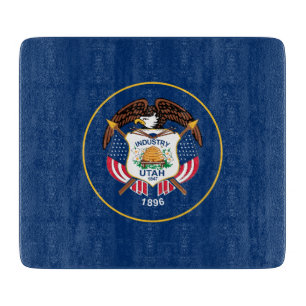 Planche À Découper Drapeau de l'Utah