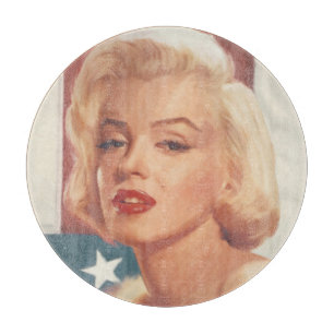 Planche À Découper Drapeau de Marilyn