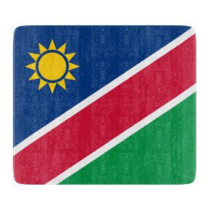 Planche À Découper Drapeau de Namibie (Afrique australe)