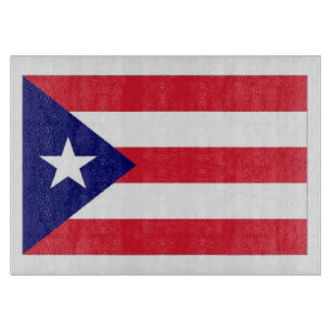 Planche À Découper Drapeau de Porto Rico