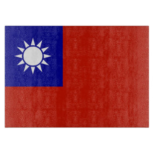 Planche À Découper Drapeau de Taïwan