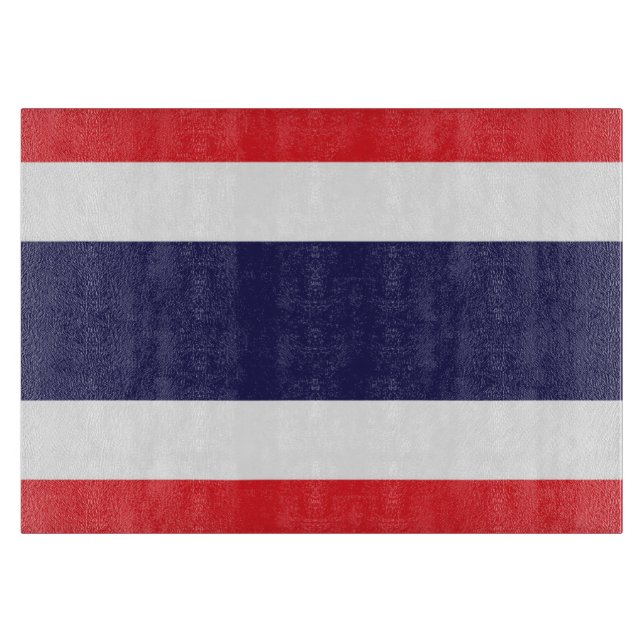 Planche À Découper Drapeau de Thaïlande (Devant)