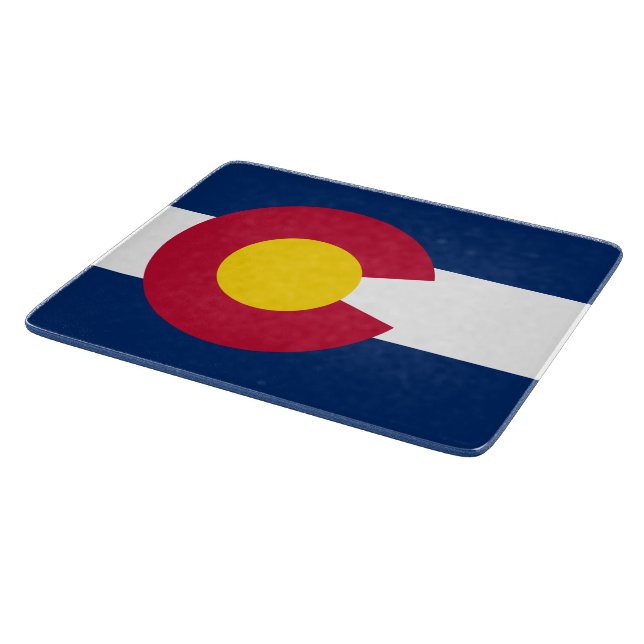 Planche À Découper Drapeau d'Etat du Colorado (Coin)