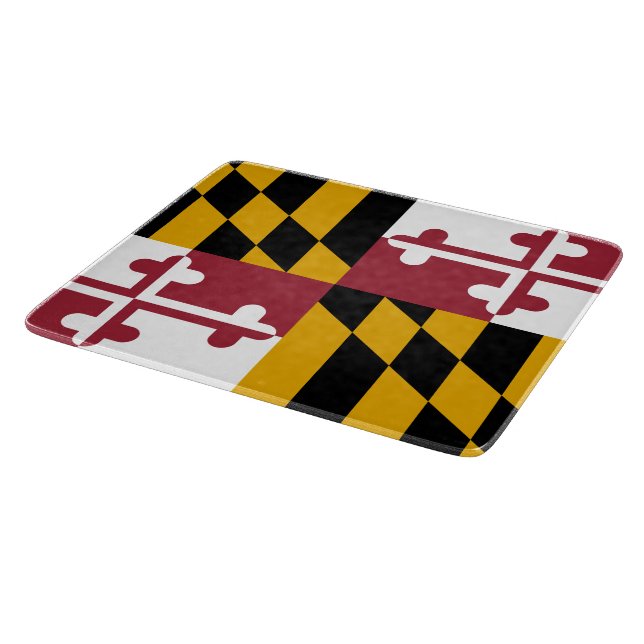 Planche À Découper Drapeau d'État du Maryland (Coin)